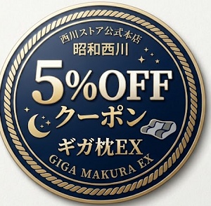 西川ストア ギガ枕EX/GI-10000クーポン