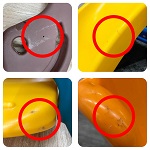 Circle Toys(サークルトイズ)傷付けた場合