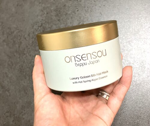 ONSENSOU(オンセンソウ) ゴールデンシルクヘアマスク