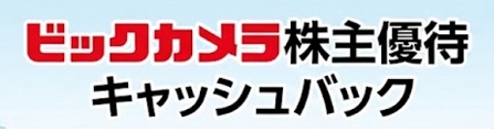 ソフマップ ビックカメラ株主優待券